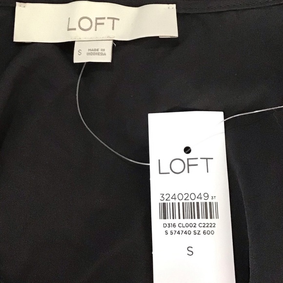 Loft Velvet Star Burnout Long Sleeve Dress Size Small NWT - Picture 7 of 7